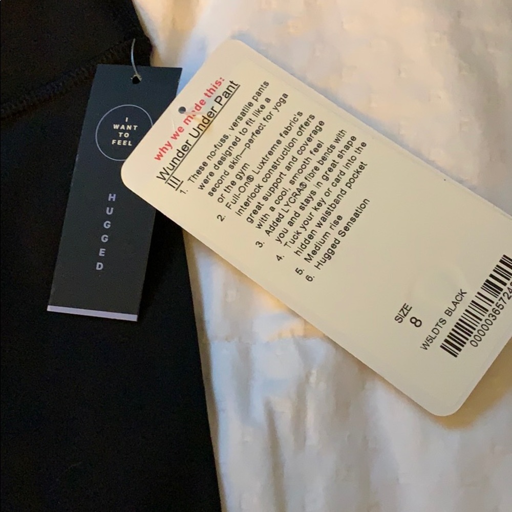 Brand New Black Wunder Under